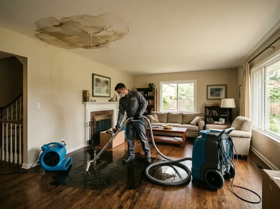 attic-pipe-burst-ceiling-drip-008 — frequently asked questions, Water Damage Restoration & Carpet Care in Caro, MI